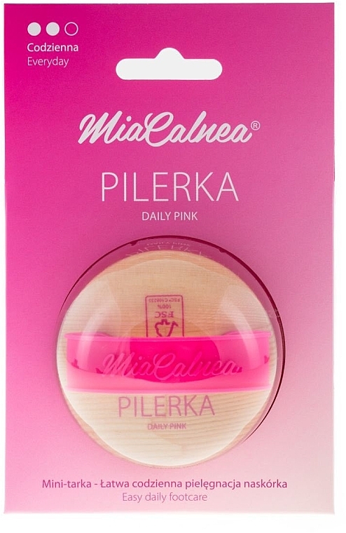 Round Foot File - MiaCalnea Pilerka Daily Pink — photo N6