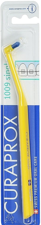 Single Toothbrush CS 1009, yellow - Curaprox — photo N1