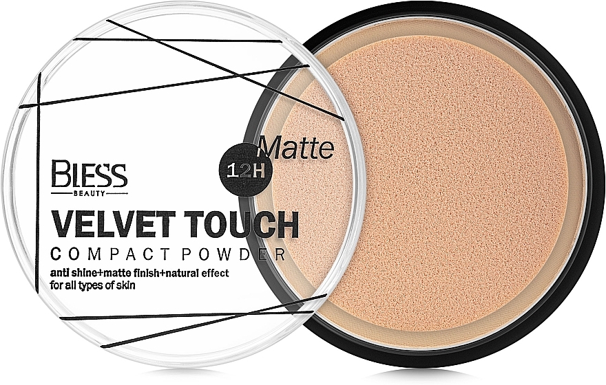 Compact Powder - Bless Beauty Velvet Touch Compact Powder — photo N2