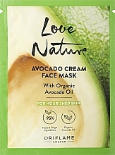 Organic Avocado Nourishing Creamy Face Mask - Oriflame Avocado Cream Face Mask with Organic Avocado Oil — photo N2