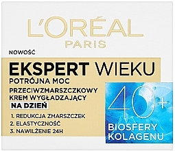 Fragrances, Perfumes, Cosmetics Day Cream for Face - L'Oreal Paris Age Specialist Expert Day Cream 40+