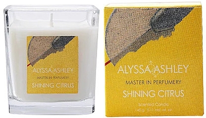 Scented Candle - Alyssa Ashley Shining Citrus Candle — photo N2