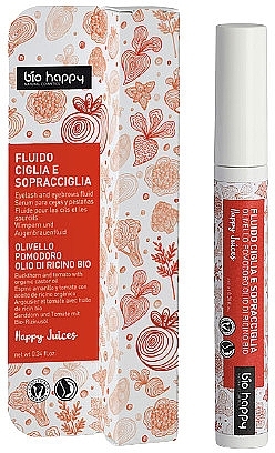 Lash & Brow Fluid - Bio Happy Happy Juices Eyelashes & Eyebrows Fluid — photo N1