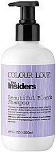 Fragrances, Perfumes, Cosmetics Beautiful Blonde Shampoo - The Insiders Colour Love Beautiful Blonde Shampoo
