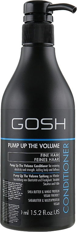 Volume Hair Conditioner - Gosh Pump up the Volume Conditioner — photo N2