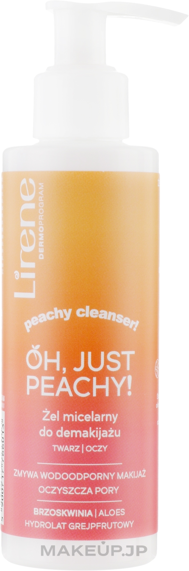 Micellar Makeup Remover Gel - Lirene Oh, Just Peachy! — photo 145 ml