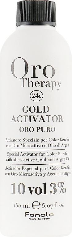 Color Activator with Microactive Gold - Fanola Oro Gold — photo N1