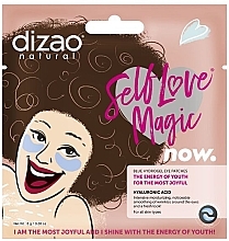 Fragrances, Perfumes, Cosmetics Hydrogel Eye Patches with Hyaluronic Acid - Dizao Self Love Magic