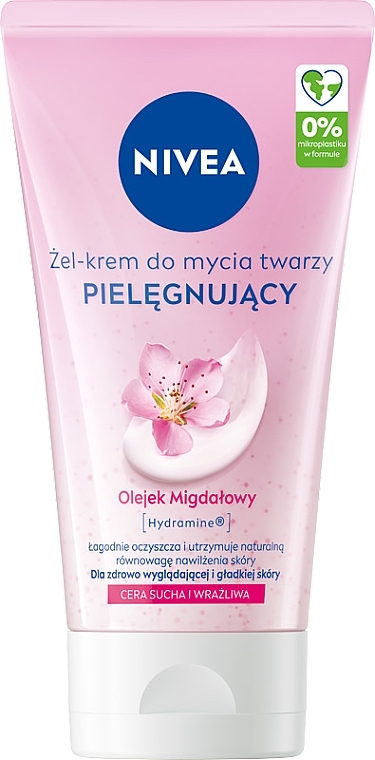 Washing Cream Gel for Dry and Sensitive Skin - NIVEA Visage Cleansing Soft Cream Gel — photo N1