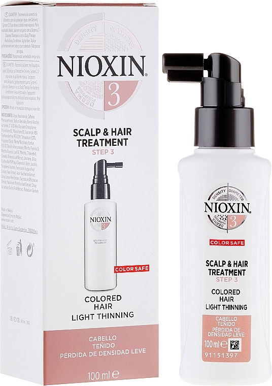 Nourishing Hair & Scalp Mask - Nioxin Color Safe System 3 Scalp Treatment — photo N1