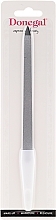 Fragrances, Perfumes, Cosmetics Double-Sided Sapphire Nail File, 20 cm, 1021, white - Donegal