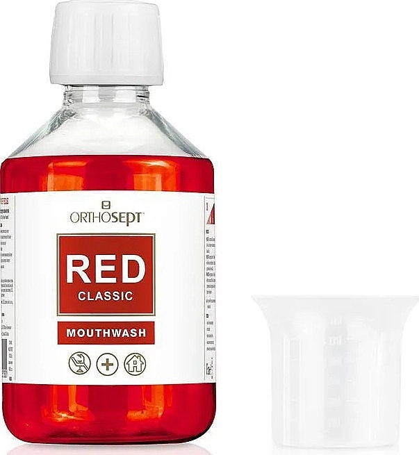 Mouthwash - Orthosept Red Classic Mouthwash — photo N1