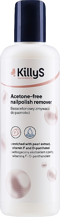 Nail Polish Remover - KillyS Acetone-Free Nail Polish Remover — photo N1