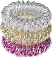 Fragrances, Perfumes, Cosmetics Hair Ring, 3,5 cm - Ronney Professional S9 MET