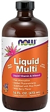 Fragrances, Perfumes, Cosmetics Liquid Multivitamins, wild berries - Now Foods Liquid Multi Wild Berry