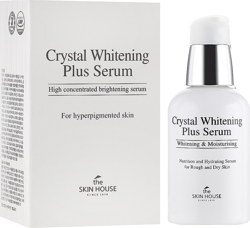 Whitening Anti Age Spot Face Serum - The Skin House Crystal Whitening Plus Serum — photo N2