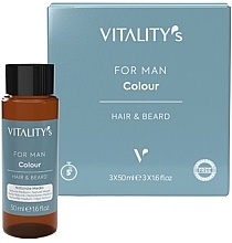 Fragrances, Perfumes, Cosmetics Hair & Beard Color - Vitality's For Man Colour Hair & Beard