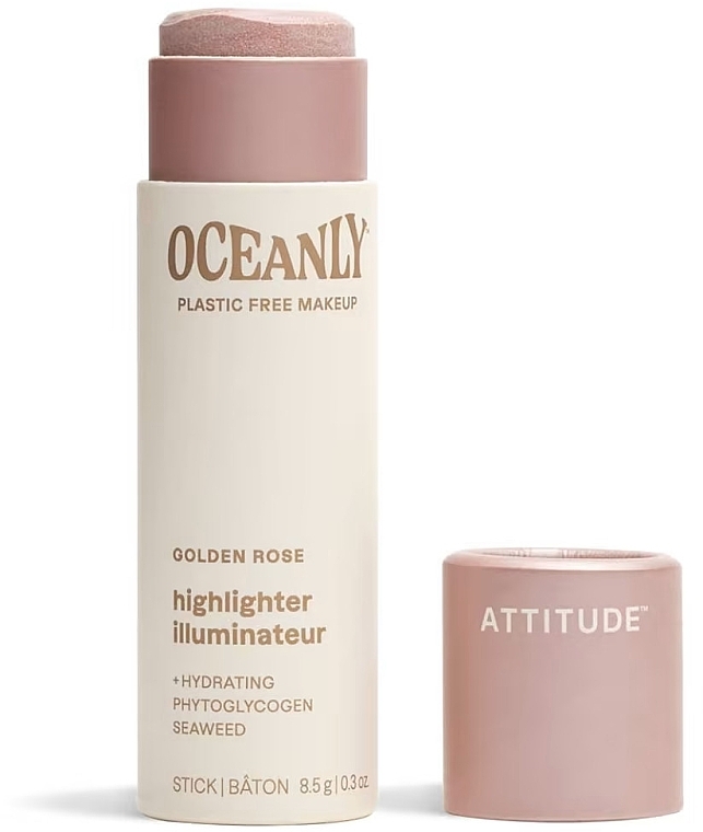 Cream Highlighter Stick - Attitude Oceanly Cream Highlighter Stick — photo N1