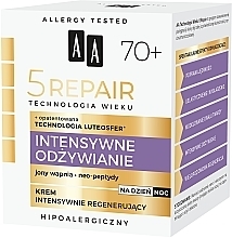 Intensive Repair Face Cream - AA Age Technology 5 Repair Rich Day-Night Cream 70+ — photo N41