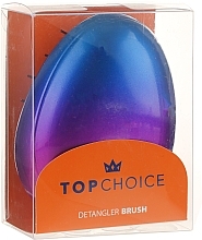 Fragrances, Perfumes, Cosmetics Hair Brush, 63947, purple-blue - Top Choice Detangler