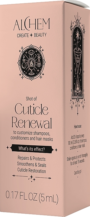 Hair Ends Repair Complex - Pharma Group Laboratories Alchem Shot of Cuticle Renewal — photo N2