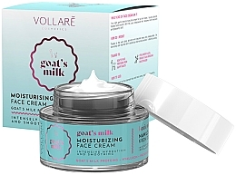 Fragrances, Perfumes, Cosmetics Moisturizing Goat Milk Protein Face Cream - Vollare Cosmetics Hyaluron Moisturizing Face Cream