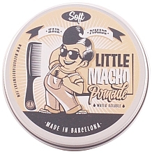 Fragrances, Perfumes, Cosmetics Hair Styling Pomade - Macho Beard Company Little Macho Pomade Soft