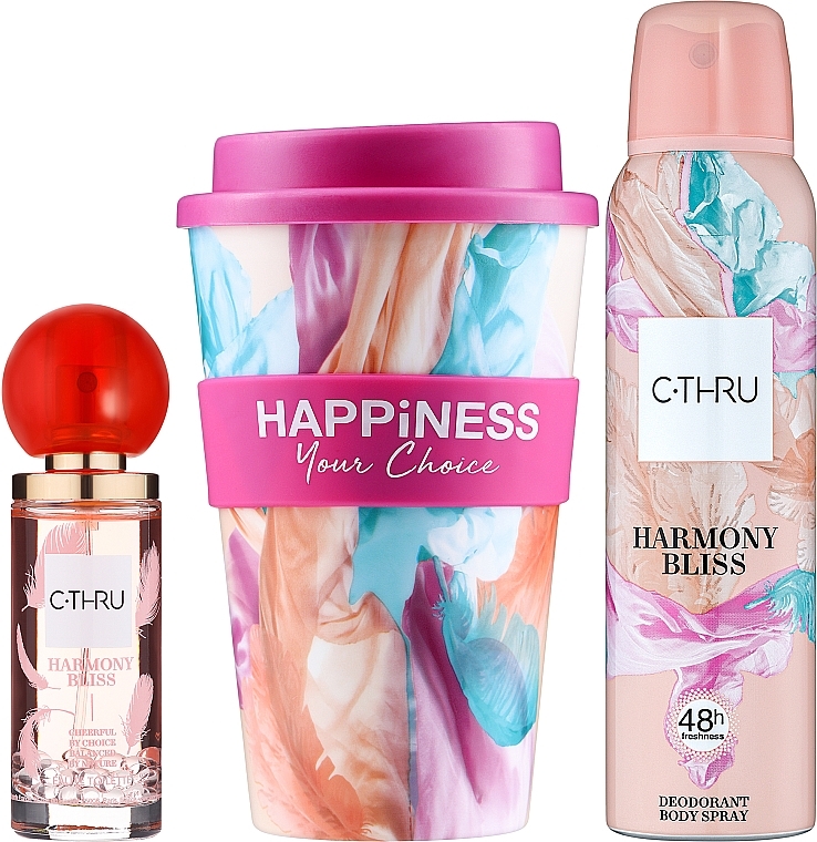 C-THRU Harmony Bliss - Set (deo/spray/150ml + edt/30ml + thermal/mug) — photo N10