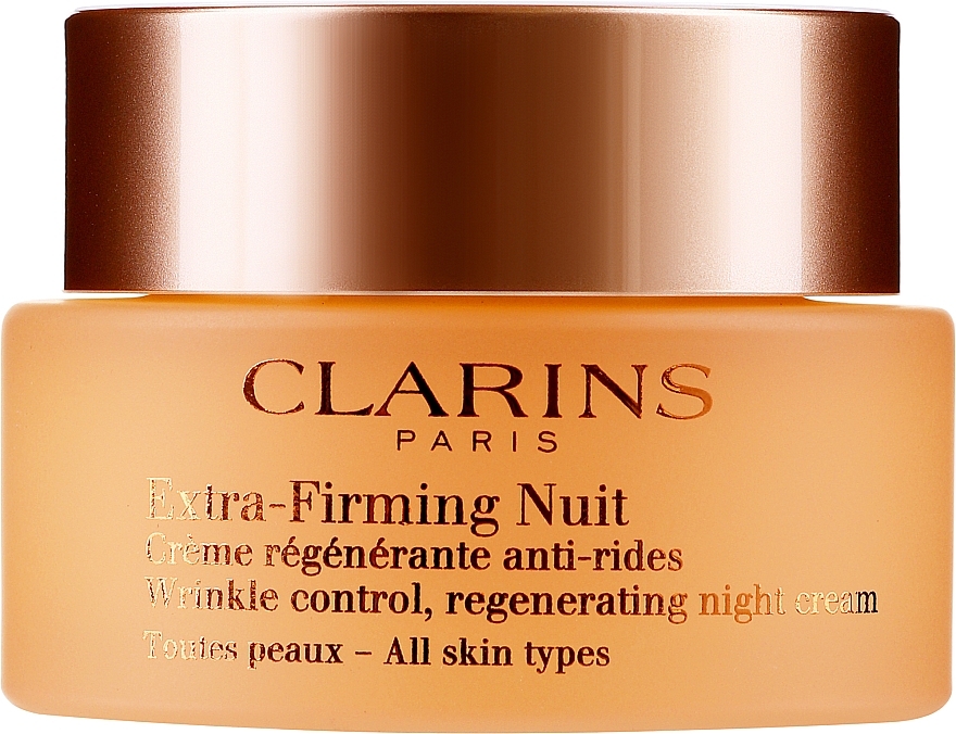 Firming Anti-Wrinkle Night Cream - Clarins Extra-Firming Night All Skin Types — photo N2