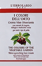 GIFT! Face Cream - L'erbolario The colours Of The Vegetable Garden Thirst-quenching Face Cream (sample) — photo N1