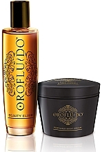 Fragrances, Perfumes, Cosmetics Set - Orofluido Hair & Body Beauty Set (elixir/100ml + b/cream/175ml)