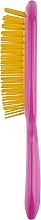 Hairbrush, pink-yellow - Janeke Superbrush — photo N2
