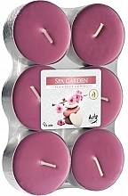 Spa Garden Tealight Set - Bispol Spa Garden Maxi Scented Candles — photo N1