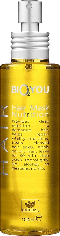 Nourishing Hair Mask - Bio2You Natural Hair Mask — photo N1