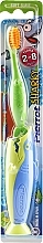 Fragrances, Perfumes, Cosmetics Kids Toothbrush 'Shark', green and blue - Pierrot Kids Sharky Soft