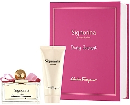 Fragrances, Perfumes, Cosmetics Salvatore Ferragamo Signorina - Set (edp 100ml + b/lot 100ml)