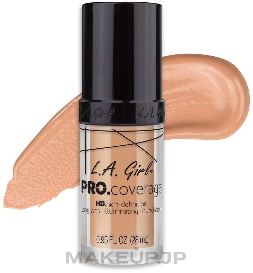 L.A. Girl PRO Coverage HD Foundation - L.A. Girl PRO Coverage HD Foundation — photo GLM643 - Porcelain