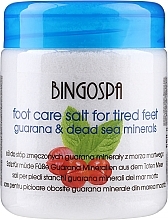 Fragrances, Perfumes, Cosmetics Bath Salt for Tired Feet - BingoSpa Salt for Tired Feet