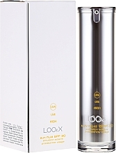 Fragrances, Perfumes, Cosmetics Sun Protective Fluid SPF 30 - LOOkX Retinol2ndG Sun Fluid SPF30