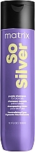 Anti-Dullness Shampoo for Blonde Hair - Matrix Total Results Color Obsessed So Silver Shampoo — photo N1