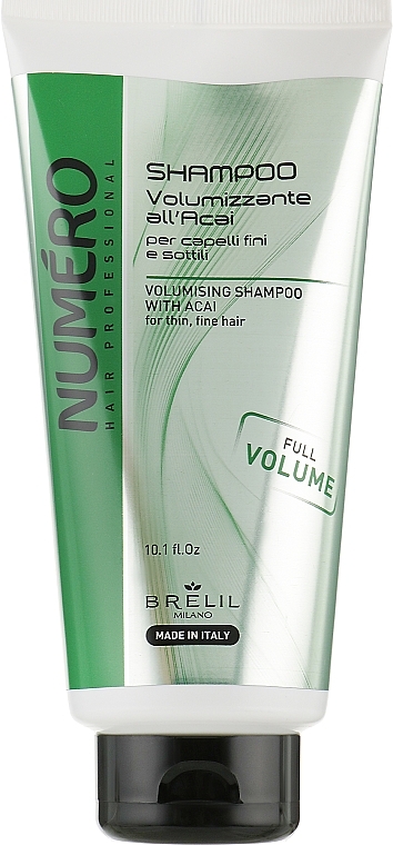 Volume Acai Shampoo - Brelil Numero Volumising Shampoo — photo N2
