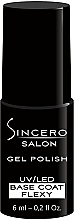 Fragrances, Perfumes, Cosmetics 5-in-1 Gel Polish Base Coat - Sincero Salon Gel Polish Base Coat Flexy