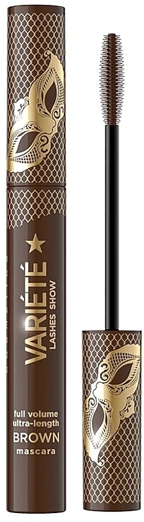 Mascara - Eveline Cosmetics Variete Lashes Show Full Volume Ultra-Length Mascara — photo N2