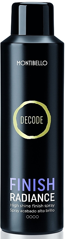 Finish Radiance Hair Spray - Montibello Decode Finish Radiance — photo N1