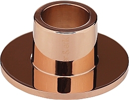 Fragrances, Perfumes, Cosmetics Small Candle Holder, shiny rose gold - Ester & Erik Candle Holder Small Shiny Rose Gold