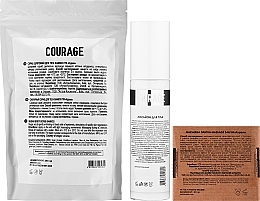 Set 06 "Fresh" - Courage Beauty Box (b/lot/150ml + b/oil/50g + scr/250g) — photo N5