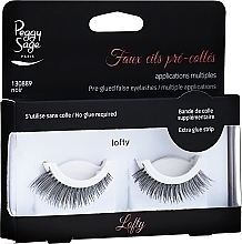 Fragrances, Perfumes, Cosmetics Lofty Covered with Glue False Lashes - Peggy Sage