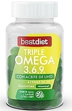 Fragrances, Perfumes, Cosmetics Omega-3, -6 & -9 Acids Dietary Supplement, gummies - Best Diet Triple Omega 3.6.9