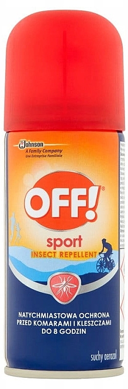 Insect Repellent Spray for Active People - SC Johnson OFF! Sport — photo N2