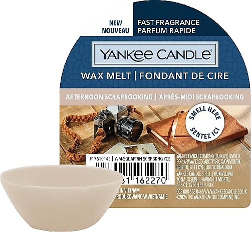 Wax Melt - Yankee Candle Wax Melt Afternoon Scrapbooking — photo N1